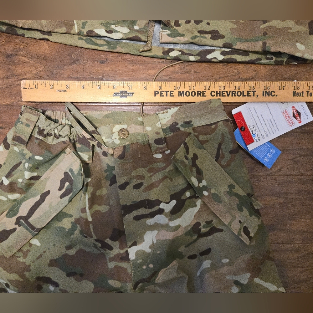 TRU SPEC Camouflage Camo Outfit Shirt Pants Mens Medium Paintball Ops Cosplay - Picture 7 of 10